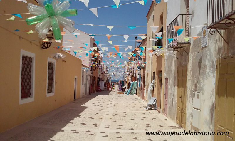 fotografía del pueblo de Tabarca