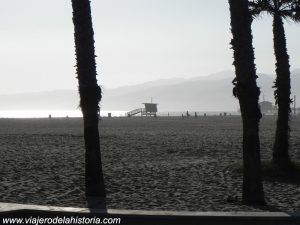 imagen de la playa de Santa Mónica, Los Ángeles, California