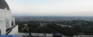 imagen de la ciudad de Los Ángeles vista desde el observatorio Griffith.