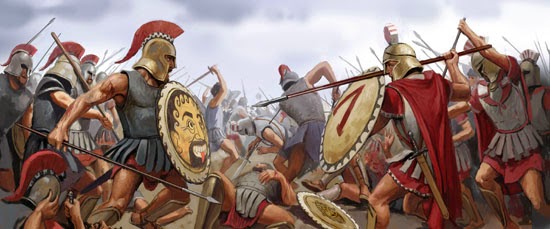 imagen de Atenienses contra Espartanos