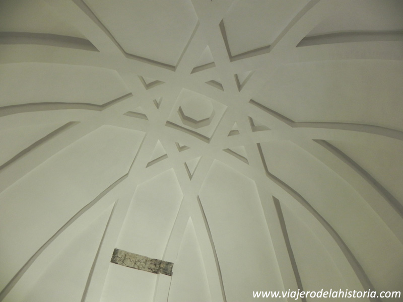 imagen de bóveda almohade del Castillo de Villena, Alicante