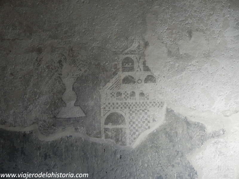 imagen de grabados del interior de la torre , Villena