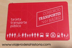 imagen de tarjeta de transporte público de Madrid