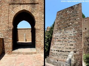 imagen de Arco y muralla de la Alcazaba de Málaga