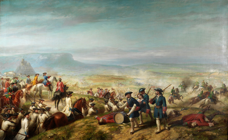 cuadro la Batalla de Almansa, Museo del Prado