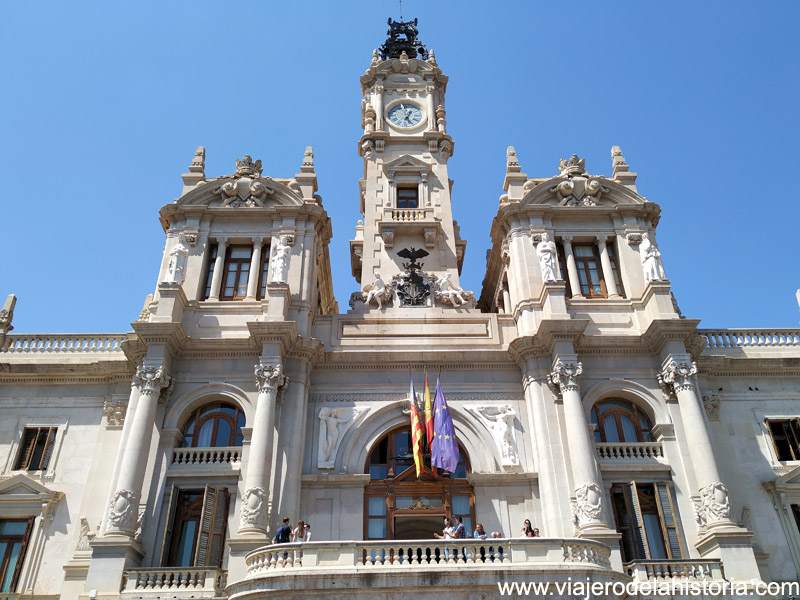 Fachada del Ayuntamiento de Valencia
