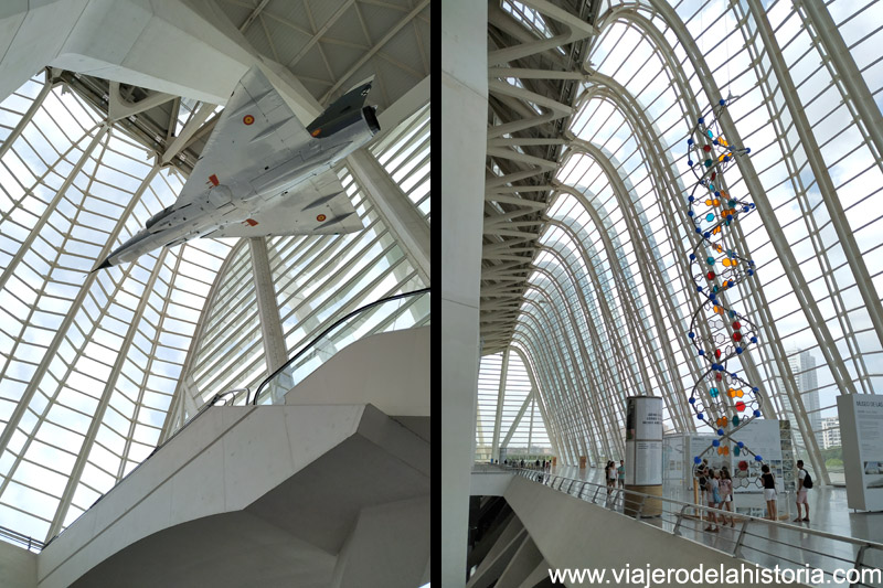 Ciudad de las Artes y las Ciencias: Museo de la Ciencia por dentro