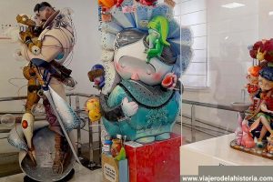Ninots expuestos en Museo de les Fogueres de Alicante