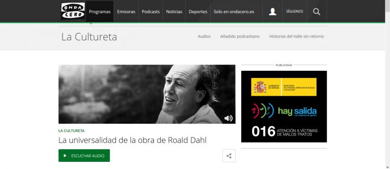 imagen de la Cultureta de Onda Cero