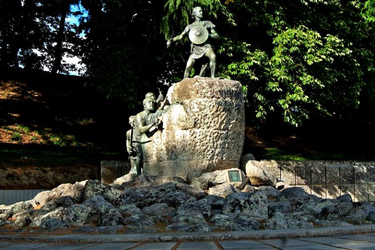 imagen de Conquista de Hispania. Estatua de Viriato en Viseu, Portugal